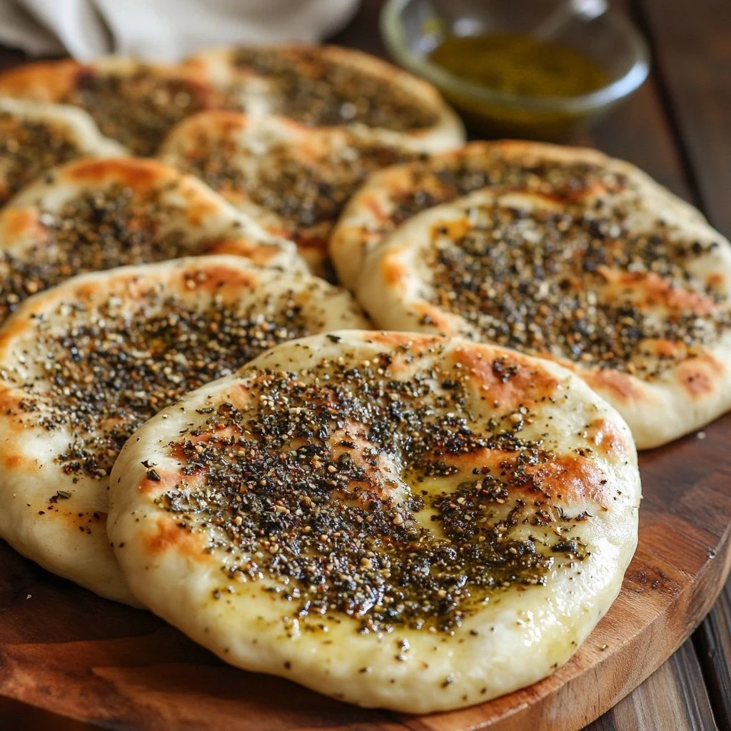 مناقيش الزعتر بالزيت